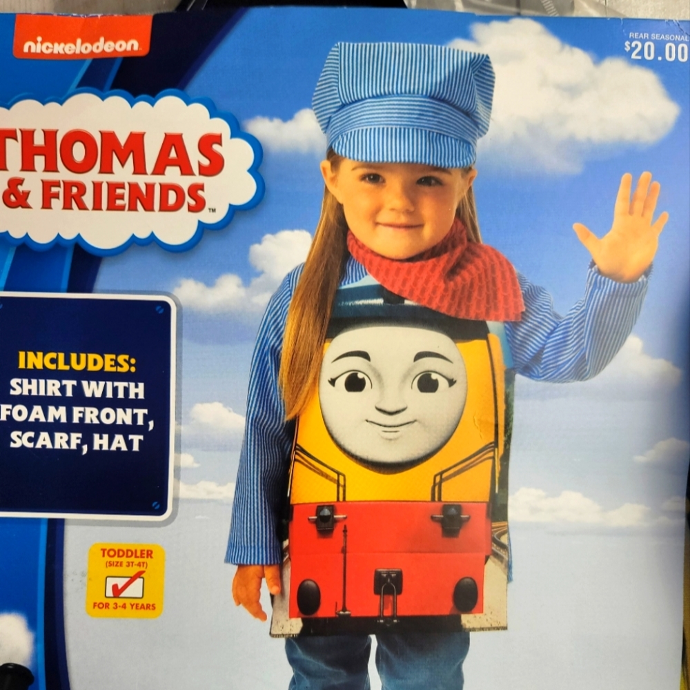 Thomas and Friends Rebecca Costume 3T/4T